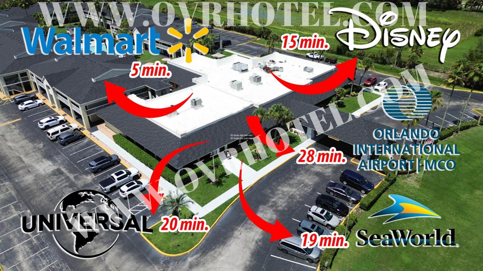 Hotel Room Near Disney 4 People Kissimmee Exteriér fotografie